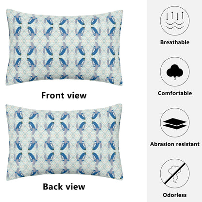 Banana Blue© Soft Comfort Cozy Decor Rectangular Every Ones Favorite Pillow Case In French Garden