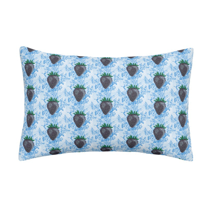 Concord Strawberry© Soft Comfort Cozy Decor Rectangular Every Ones Favorite Pillow Case In Swiss Breeze