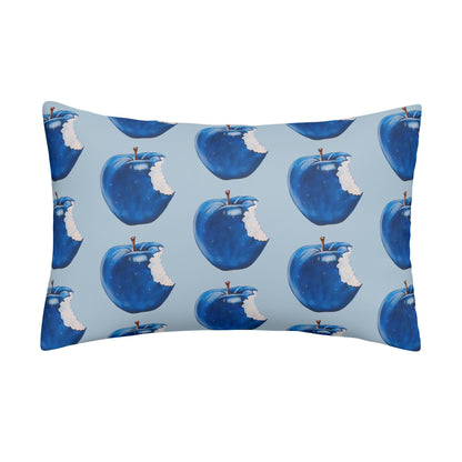 Apple Blue© Soft Comfort Cozy Decor Rectangular Every Ones Favorite Pillow Case In Ice Cream Cotton Candy Blue