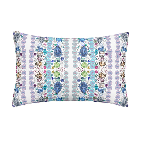 Gigi In Aruba© Soft Comfort Cozy Decor Rectangular Every Ones Favorite Pillow Case In Pearl Gem Dream