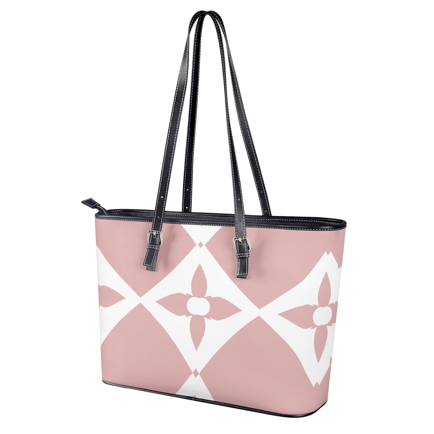 Exclusive LA© Euro Soft Yes Please Luxturnal Lux PU Leather Tote Bag in Posh Blush