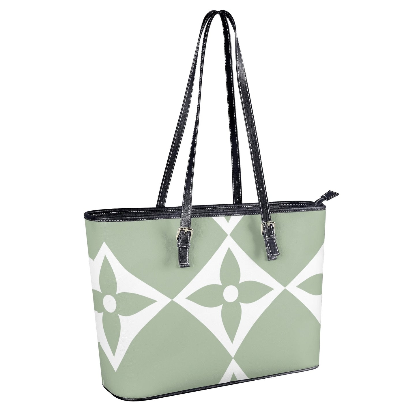 Exclusive LA© Euro Soft Yes Please Luxturnal Lux PU Leather Tote Bag In Mint Crisp Jade