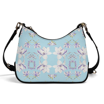 Princess Goddess© Lady PU Shoulder Bag With Chain Decoration In Airibellas Blue Garden Dream