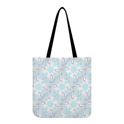 Princess Goddess© Simple Chic Cloth Tote Bag In Airibellas Blue Garden Dream