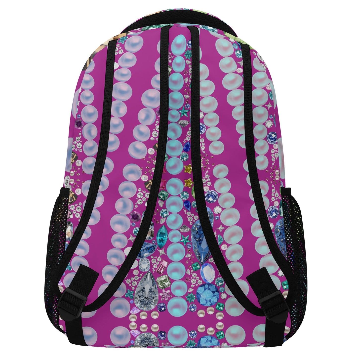 Gigi In Aruba © Super Duty Sports Flex Durable And Reliable All Year 15 Inch Casual Posh Style School Backpack In Pink Passion