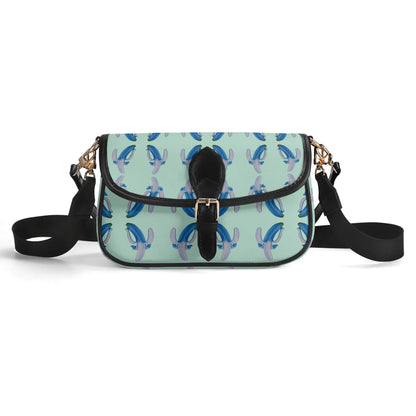 Banana Blue© Womens PU Chain Crossbody Bag Square bag In Delightful Fall Mountain Rain