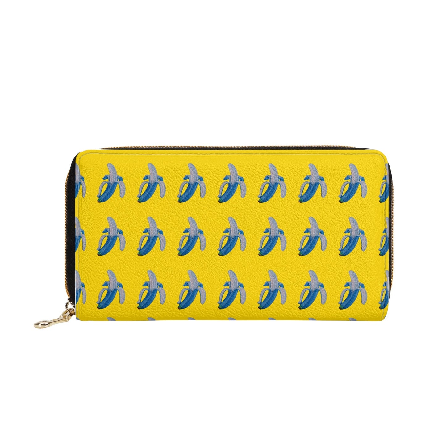 Banana Blue© Euro Soft put  Leather Zipper Wallet In Brighter Than Sunshine