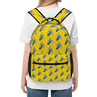 Banana Blue© Super Duty Sports Flex Durable And Reliable All Year 15 Inch Casual Posh Style School Backpack