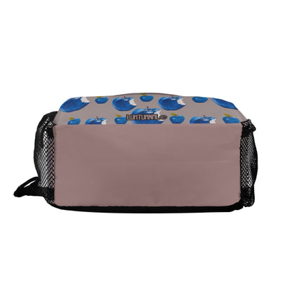 Apple Blue© Deluxe Premium Unisex World Traveler Comfort Chest Crossbody Bag with Adjustable Strap In Touring The Italian Coast