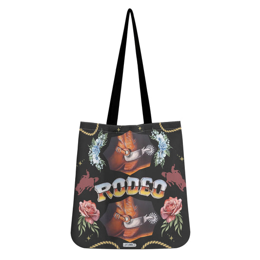 Rodeo©Luxturnal© X Artist Gib Robbie Simple Chic Cloth Tote Bag Everyday All Purpose (Support Local Artist)