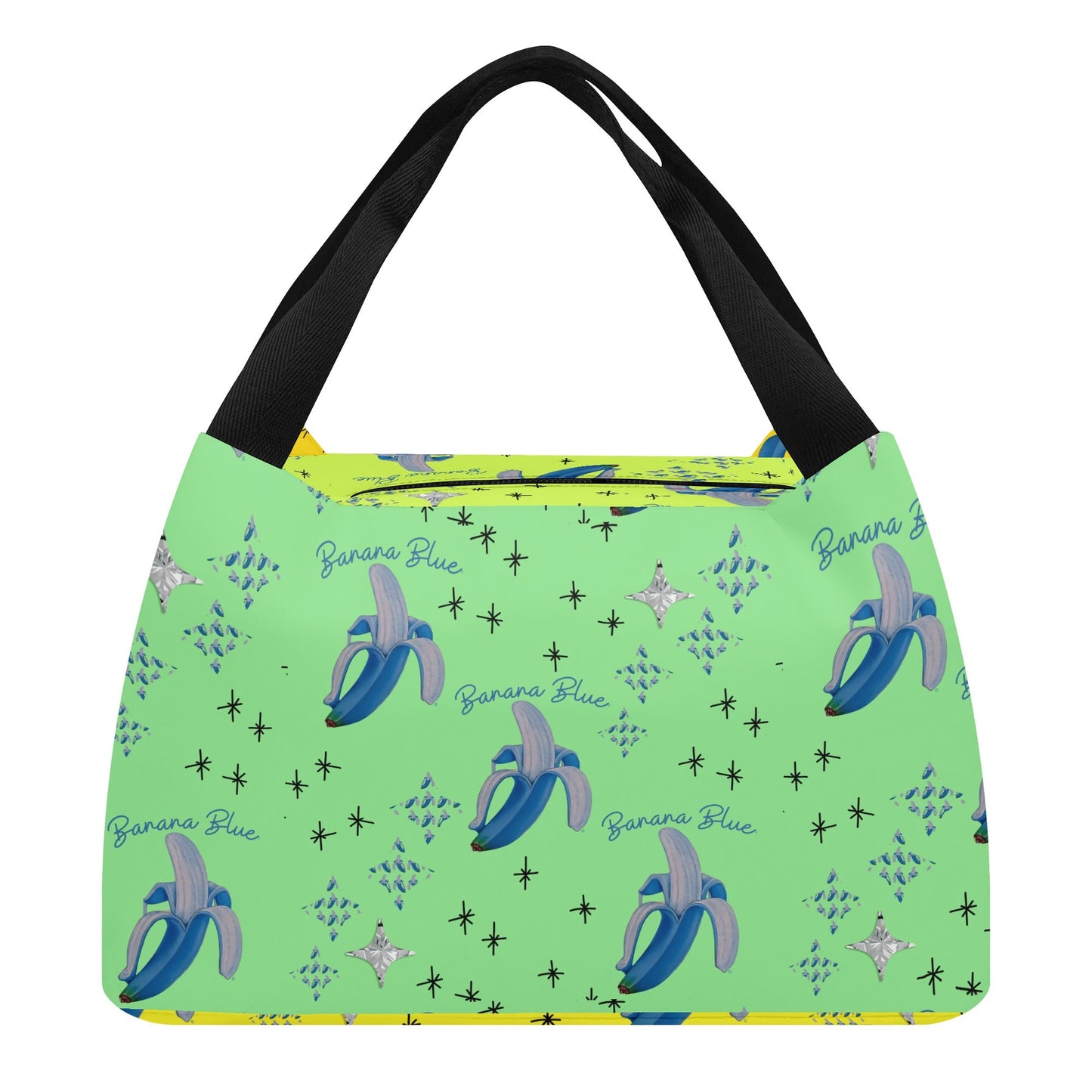 Banana Blue© Super Duty Easy Clean All Day Cool Portable Tote Lunch Bag In Color Pop Island Fun