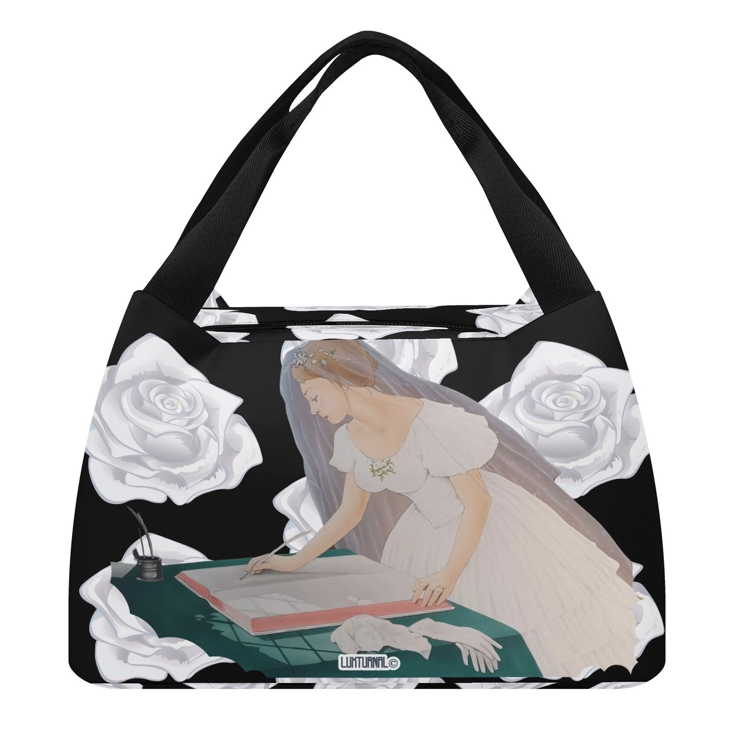 Future Mrs.© Super Duty Easy Clean All Day Cool Portable Tote Lunch Bag In Deluxe Accommodations