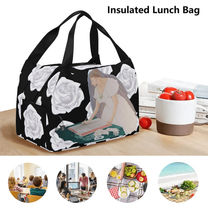 Future Mrs.© Super Duty Easy Clean All Day Cool Portable Tote Lunch Bag In Deluxe Accommodations