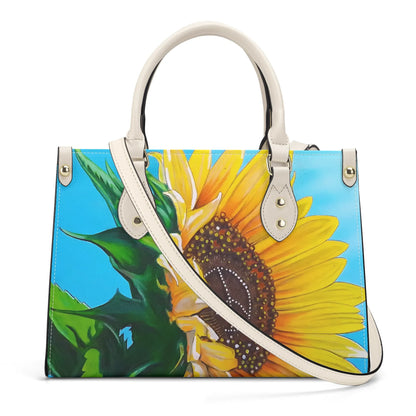 Sunflower Of Peace© Euro Soft Luxturnal© lLux PU Handbag With Shoulder Strap