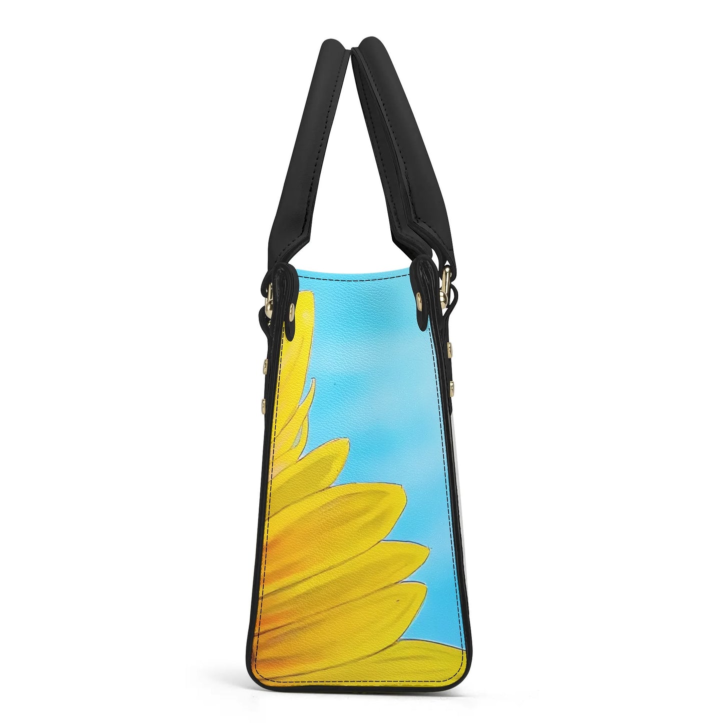 Sunflower Of Peace© Euro Soft Luxturnal© lLux PU Handbag With Shoulder Strap