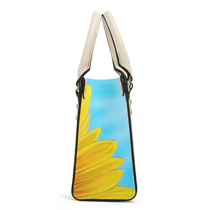 Sunflower Of Peace© Euro Soft Luxturnal© lLux PU Handbag With Shoulder Strap