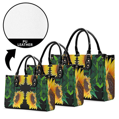 Sunflower Of Peace© Luxury Women Euro Soft PU Leather Handbag With Zip