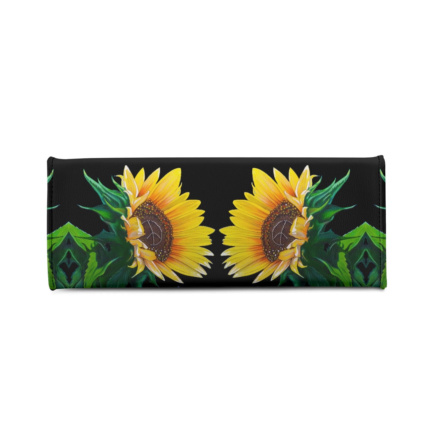 Sunflower Of Peace© Luxury Women Euro Soft PU Leather Handbag With Zip