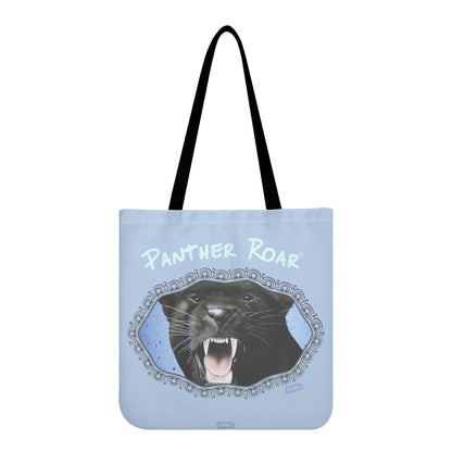 Panther Roar© By Artist Gib Robbie Simple Chic Cloth Tote Bag Everyday All Purpose (Support Local Artist)