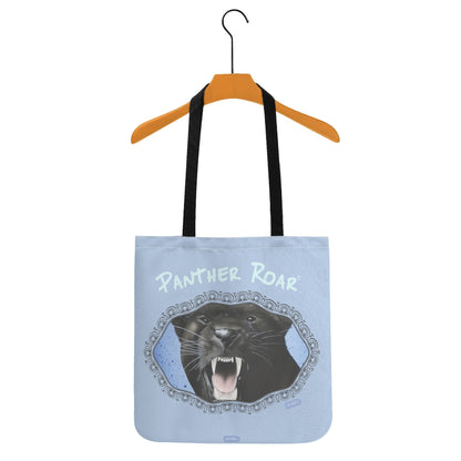 Panther Roar© By Artist Gib Robbie Simple Chic Cloth Tote Bag Everyday All Purpose (Support Local Artist)