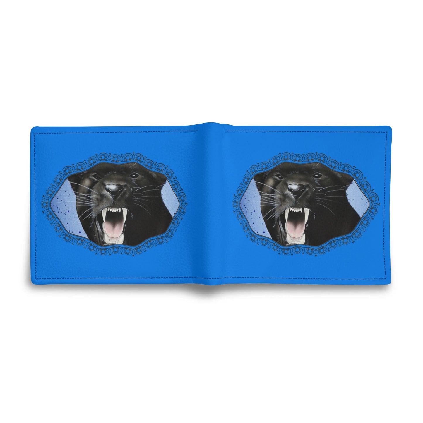 Panther Roar© Elite Lux Casual Euro Soft Minimalist PU Leather Wallet Paper Folded Wallet In Monaco Deluxe Riviera