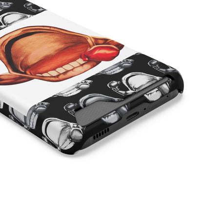 Power Punch© Limited Edition Slim Lightweight DuraFlex© Safe Impact Resistant Phone Case With Card Holder Compatible with iPhone 13, and Samsung Galaxy S21, S22 models