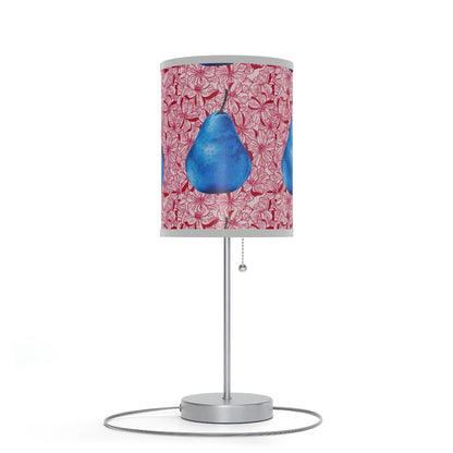 Pear Blue© Lamp on a Stand, US|CA plug