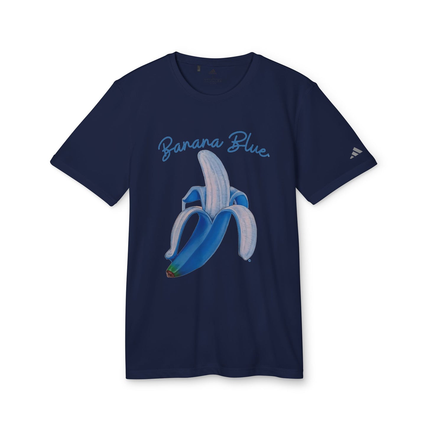 Adidas® Banana Blue© Luxturnal© 50+ UPF Protection Soft Light Comfort Relaxed Deluxe Unisex Sport T-shirt