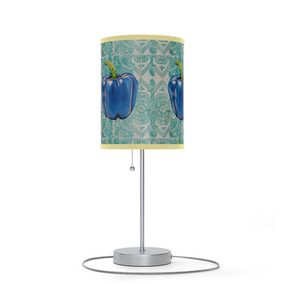 Pepper Blue© Lamp on a Stand, US|CA plug