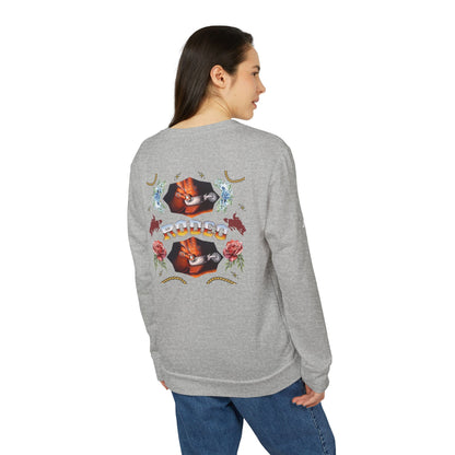 Rodeo© Luxturnal© Adidas® Unisex Super Soft Deluxe Cozy Fleece Crewneck Sweatshirt Up To 4XL