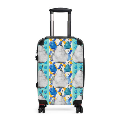 Runway Priority Elite Sure Travel Heavy Duty Easy Clean Anti Damage Suitcase in Pear Blue©