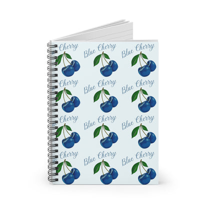 Blue Cherry© Always Perfect Simply Sweet Spiral Notebook - Rule Lined