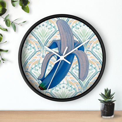 Banana Blue© Wall Clock