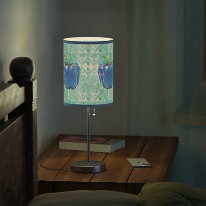 Pepper Blue© Lamp on a Stand, US|CA plug