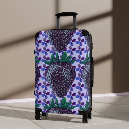 Runway Priority Elite Sure Travel Heavy Duty Easy Clean Anti Damage Suitcase in Concord Strawberry©