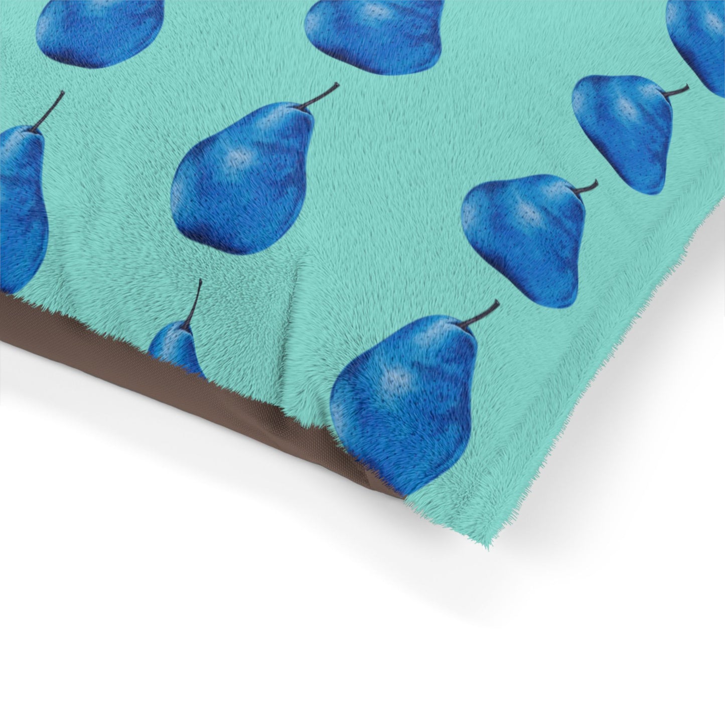 Pear Blue© Luxturnal Deluxe Feather Soft Fleece Easy Clean Anti Stain Comfort Soft Pet Bed