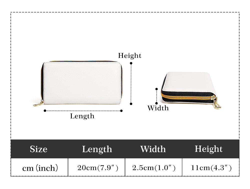 Sophie Star Euro Soft PU Leather Zipper Wallet