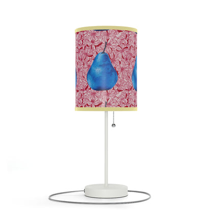 Pear Blue© Lamp on a Stand, US|CA plug