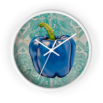 Pepper Blue© Wall Clock