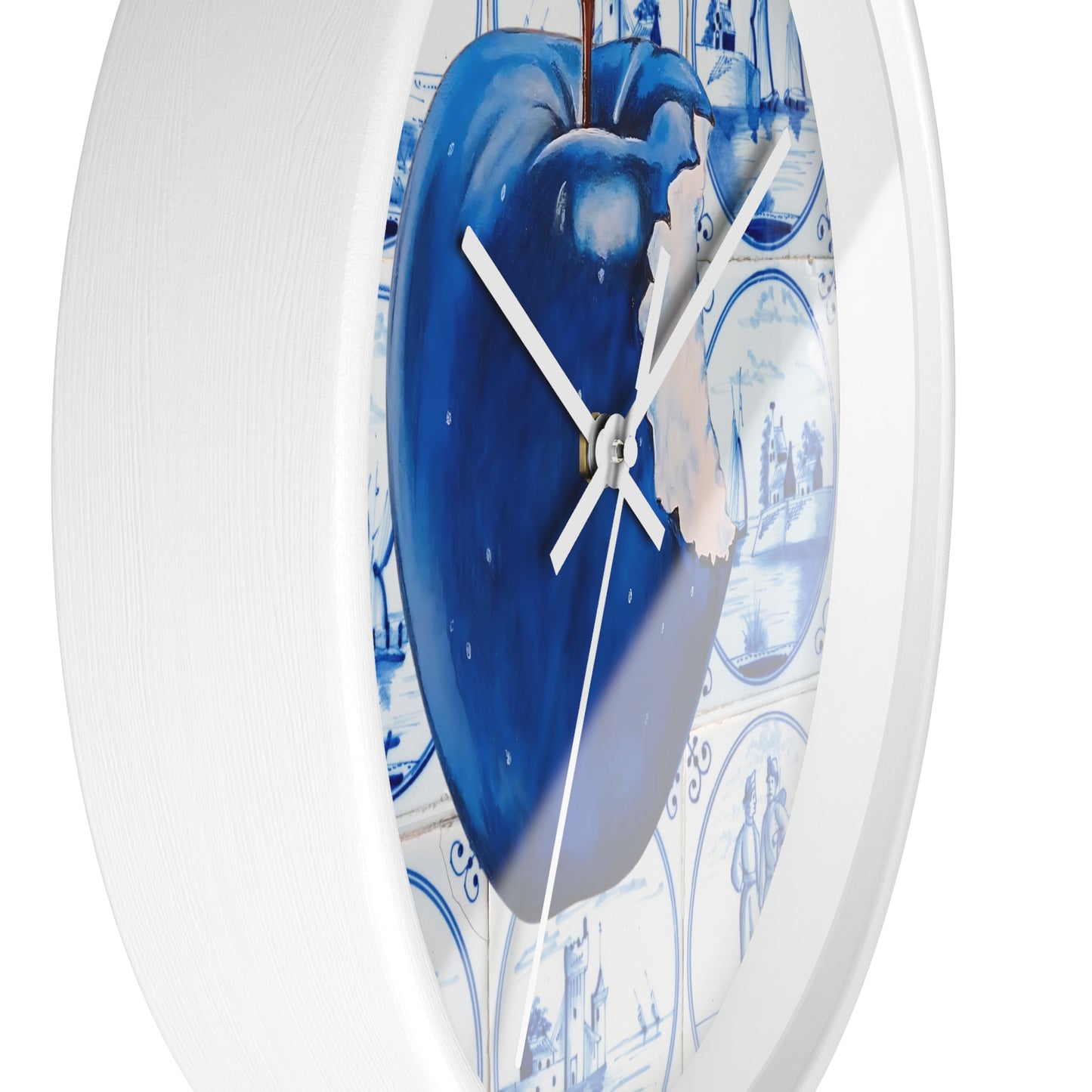 Apple Blue© Wall Clock