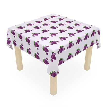 Concord Strawberry© Pop Deluxe Design Posh Soft And Light Tablecloth In Little Lavender Lilly