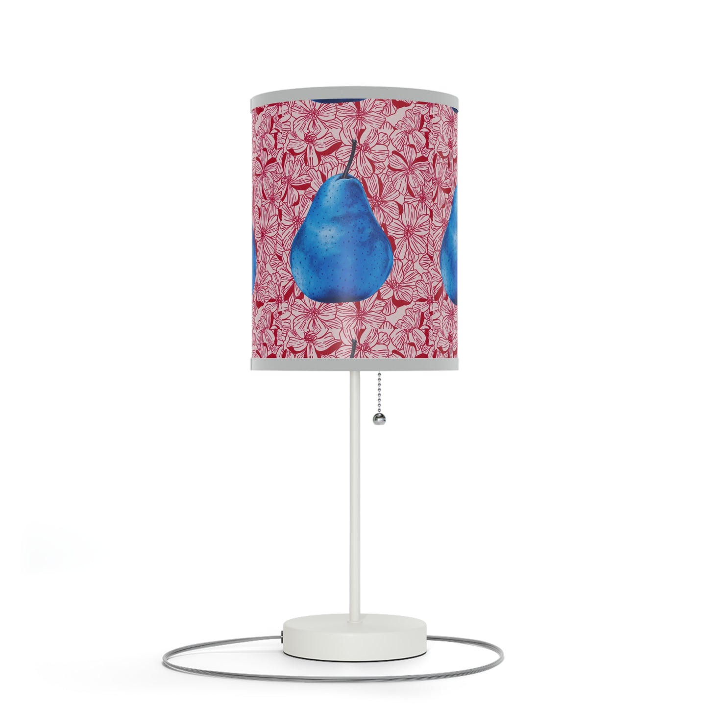 Pear Blue© Lamp on a Stand, US|CA plug