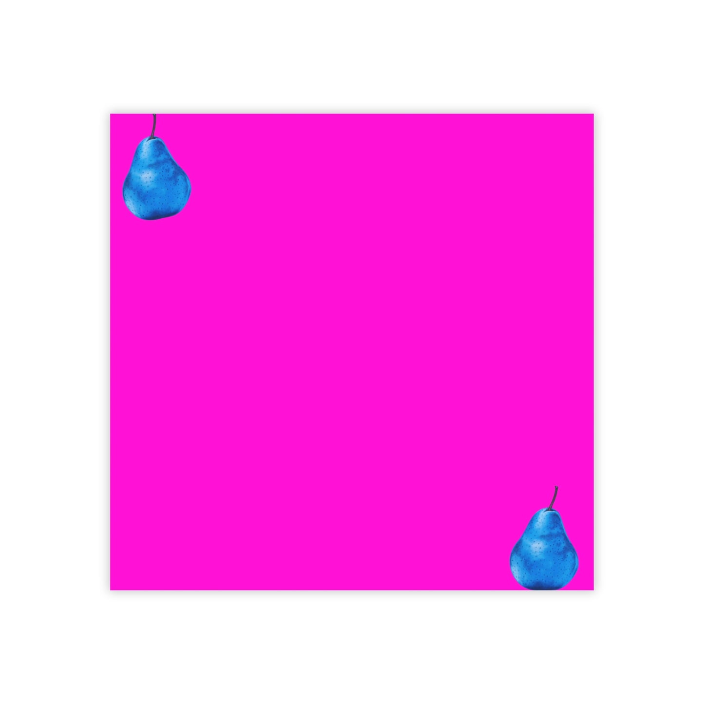 Post-it® Pear Blue© Note Pads Assembled in the USA