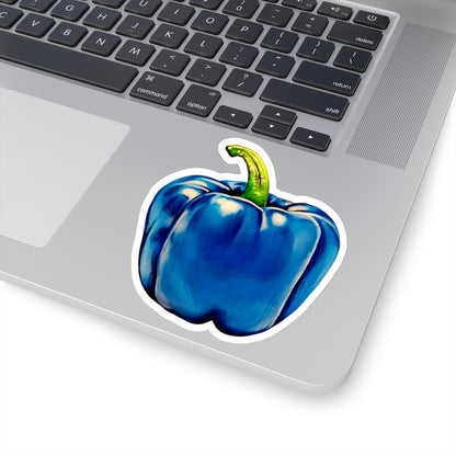 Pepper In Blue© Kiss-Cut Stickers