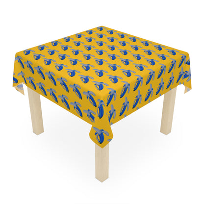 Banana Blue© Limited Edition Pop Deluxe Design Posh Soft And Light Tablecloth In Yellow Hello Sunshine