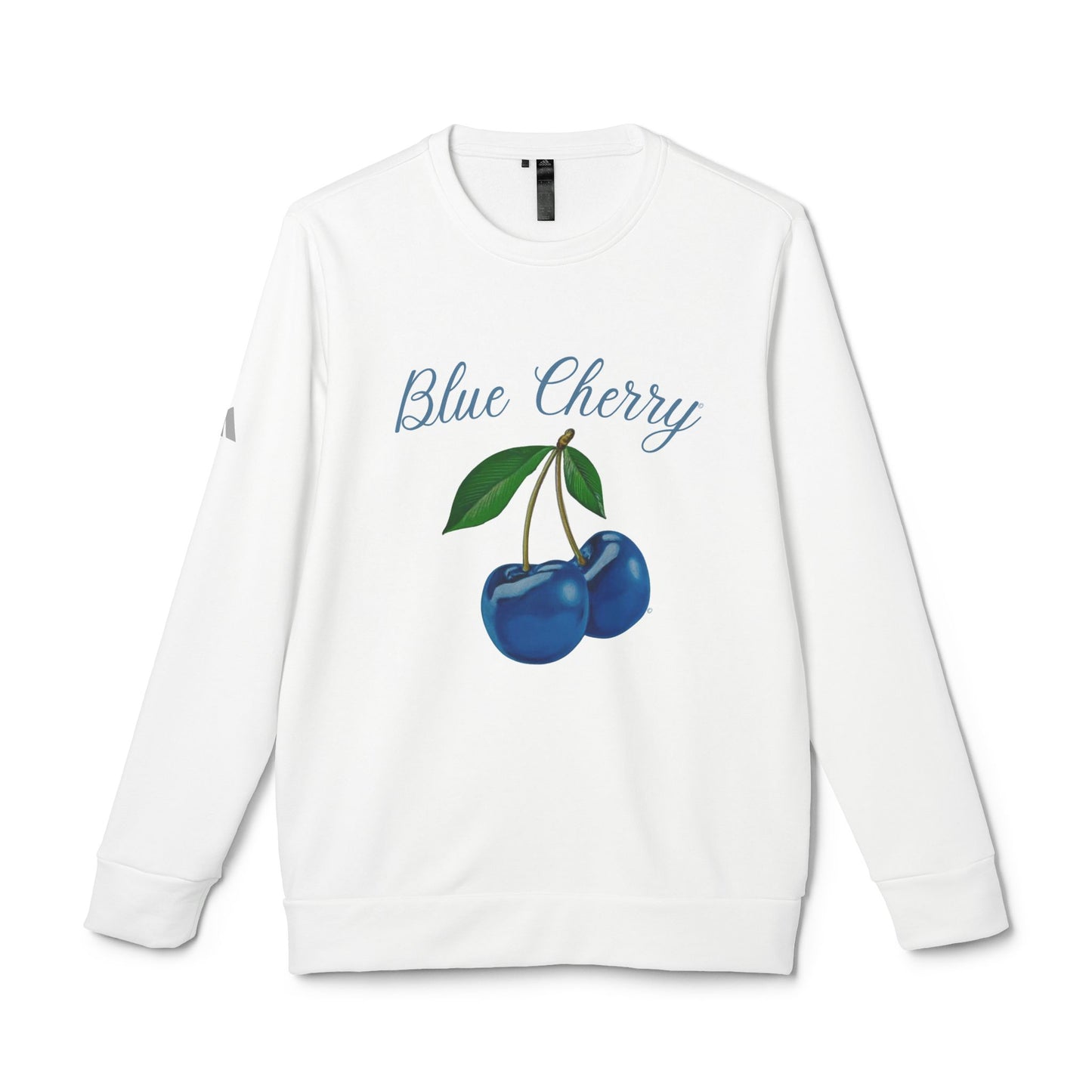 Blue Cherry© Luxturnal© Adidas® Unisex Super Soft Deluxe Cozy Fleece Crewneck Sweatshirt