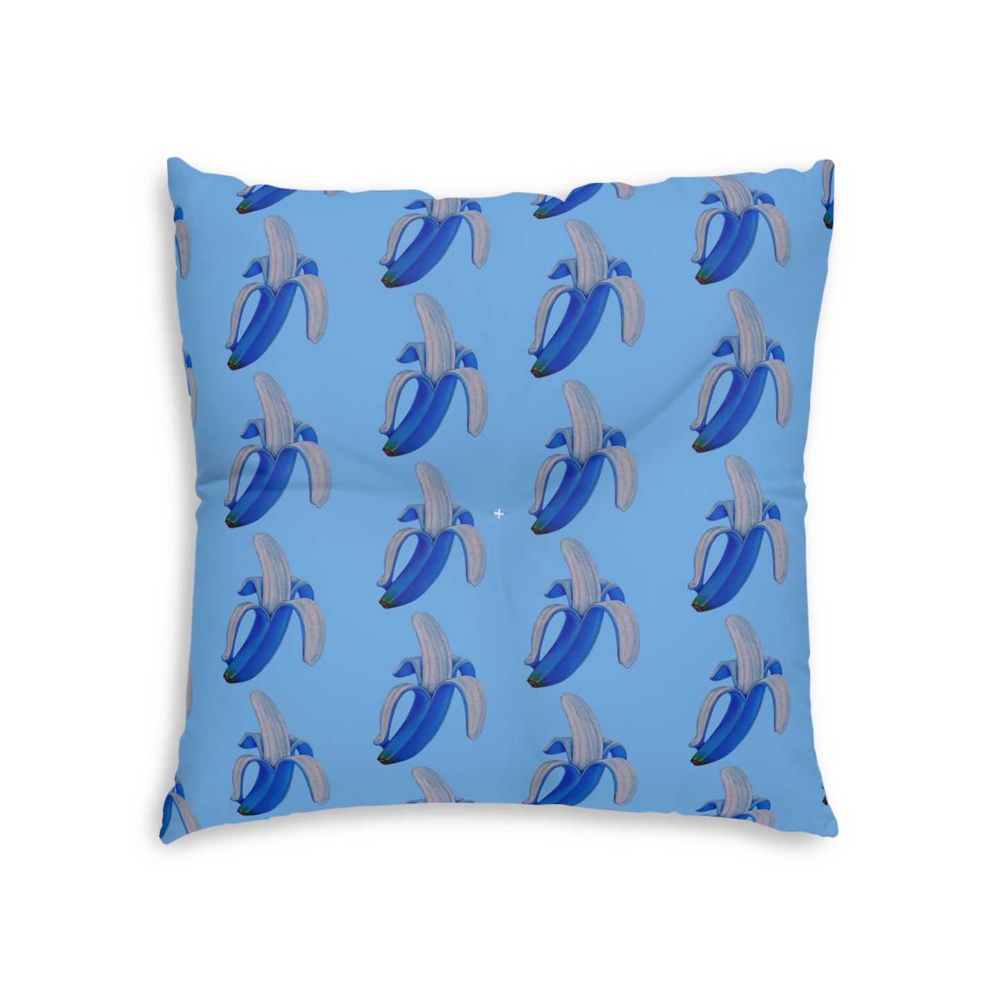 Banana Blue© European Soft Chic Country Tufted Floor Pillow, Square