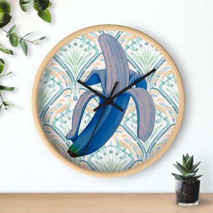 Banana Blue© Wall Clock