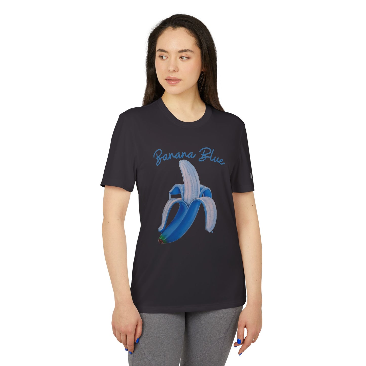 Adidas® Banana Blue© Luxturnal© 50+ UPF Protection Soft Light Comfort Relaxed Deluxe Unisex Sport T-shirt