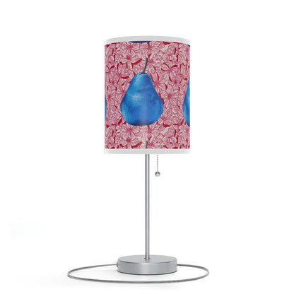 Pear Blue© Lamp on a Stand, US|CA plug